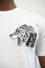 White A Wolf T-Shirt