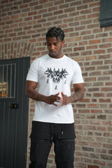 Men's White Doberman T-Shirt