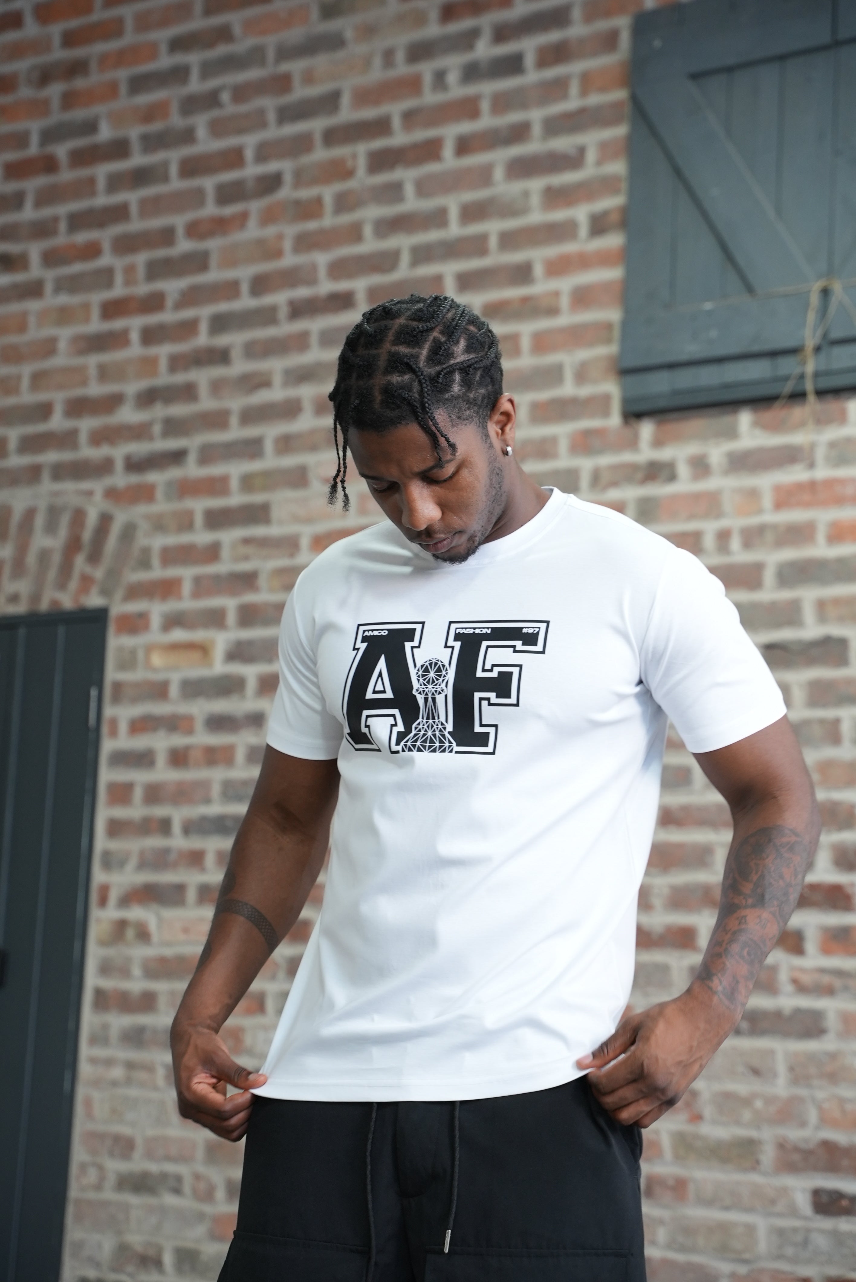 Men's White AF T-Shirt