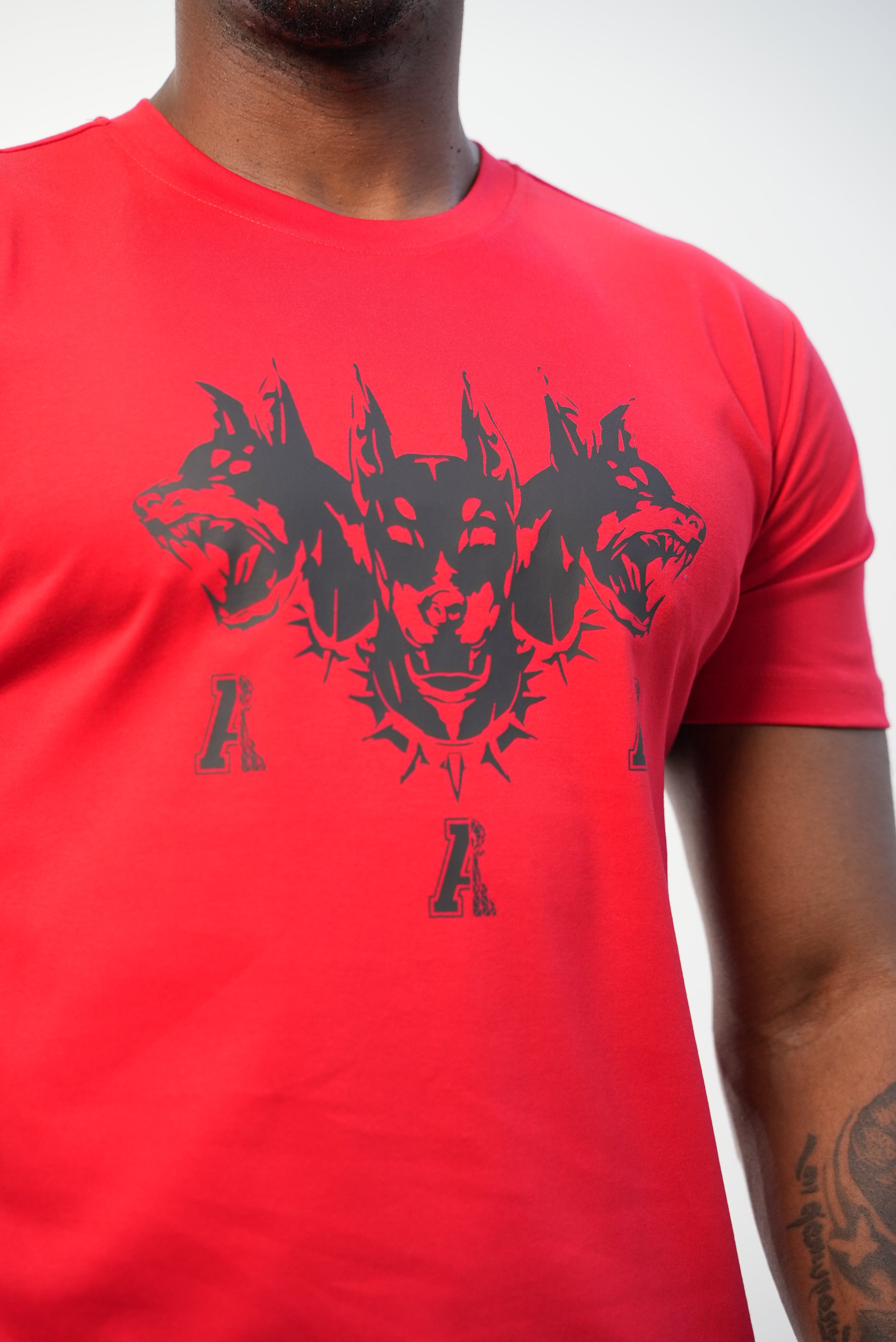 Men's Red Doberman T-Shirt