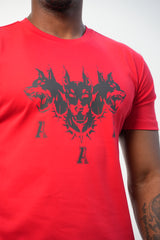 Men's Red Doberman T-Shirt