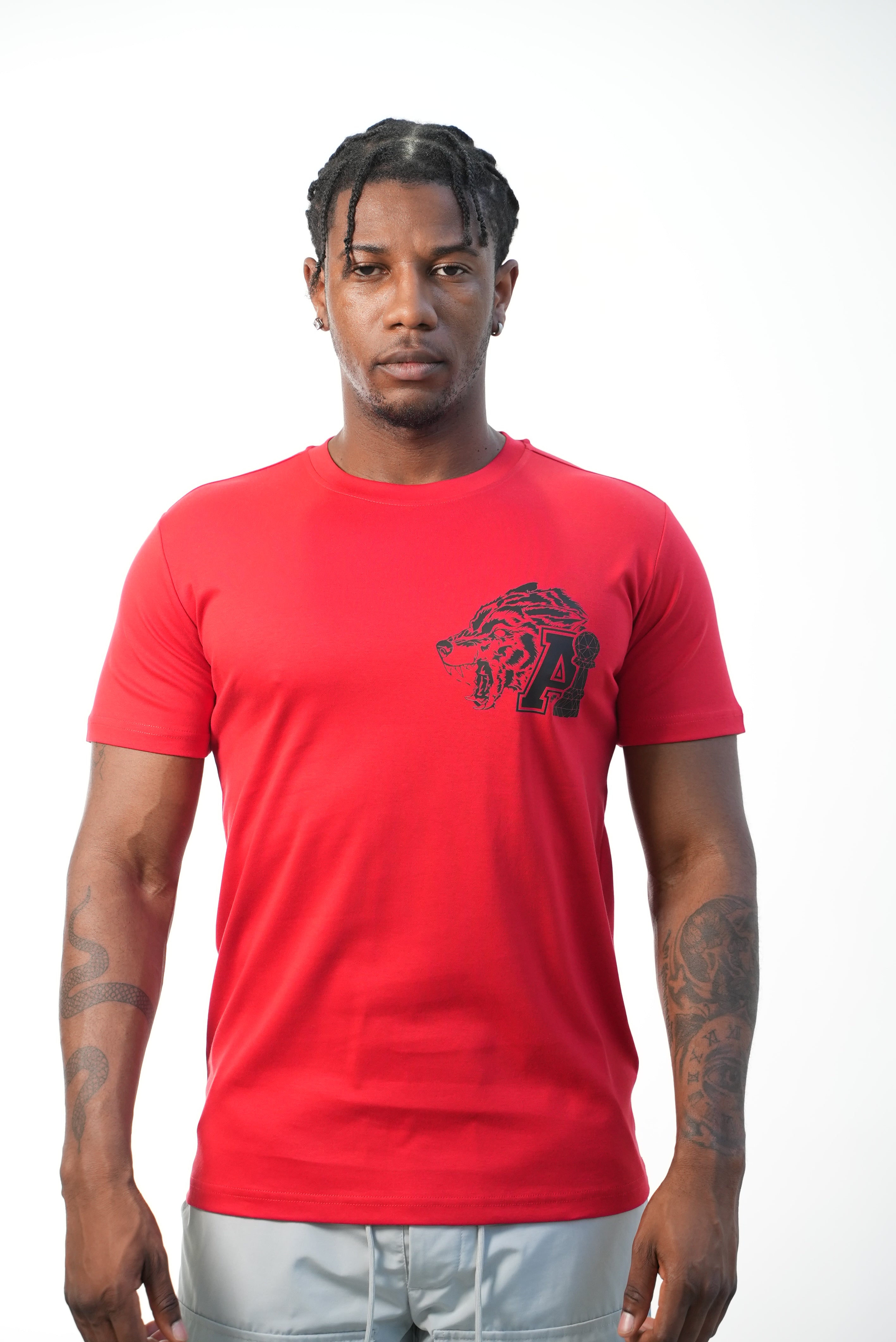 Men's Red Wolf T-Shirt