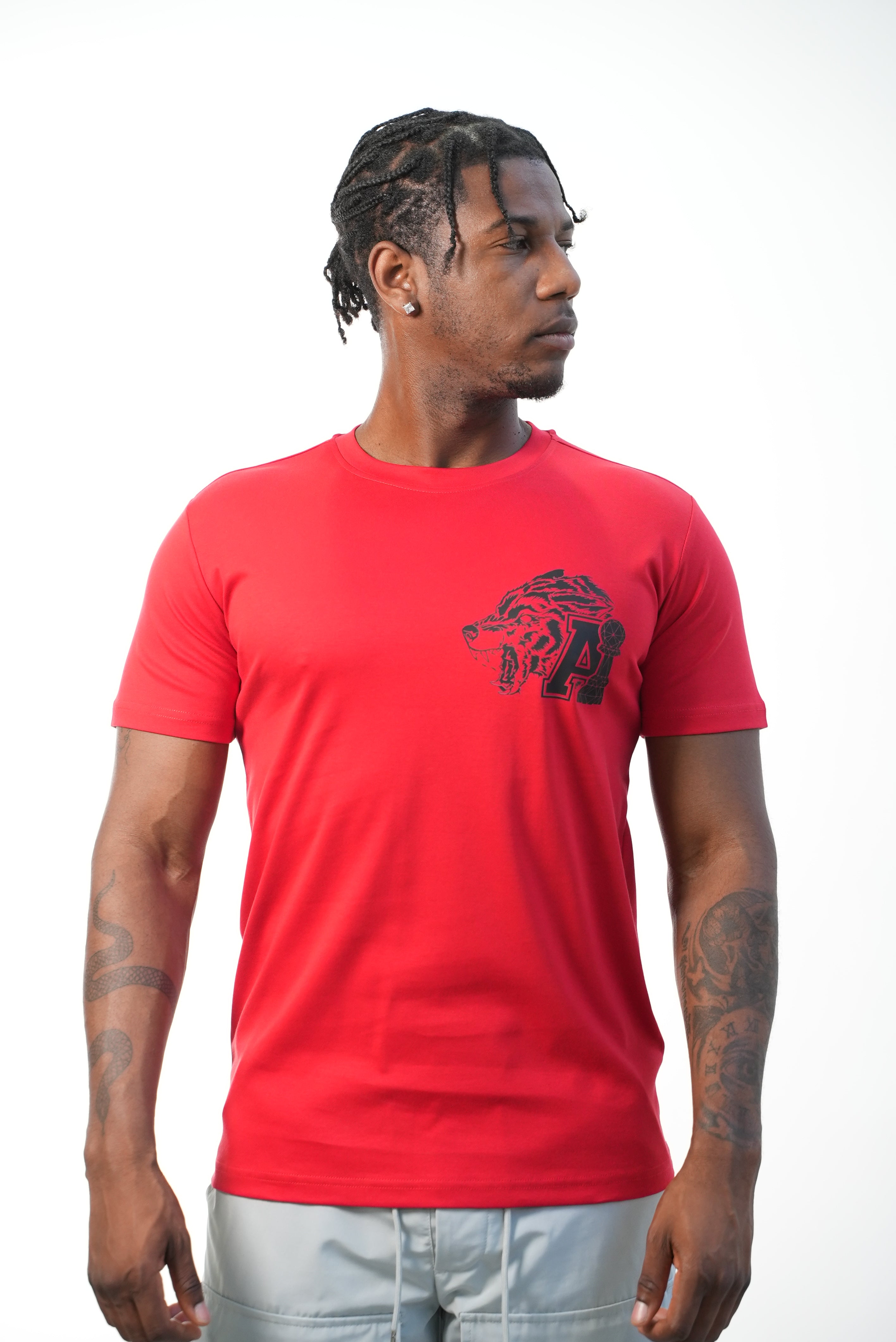 Men's Red Wolf T-Shirt