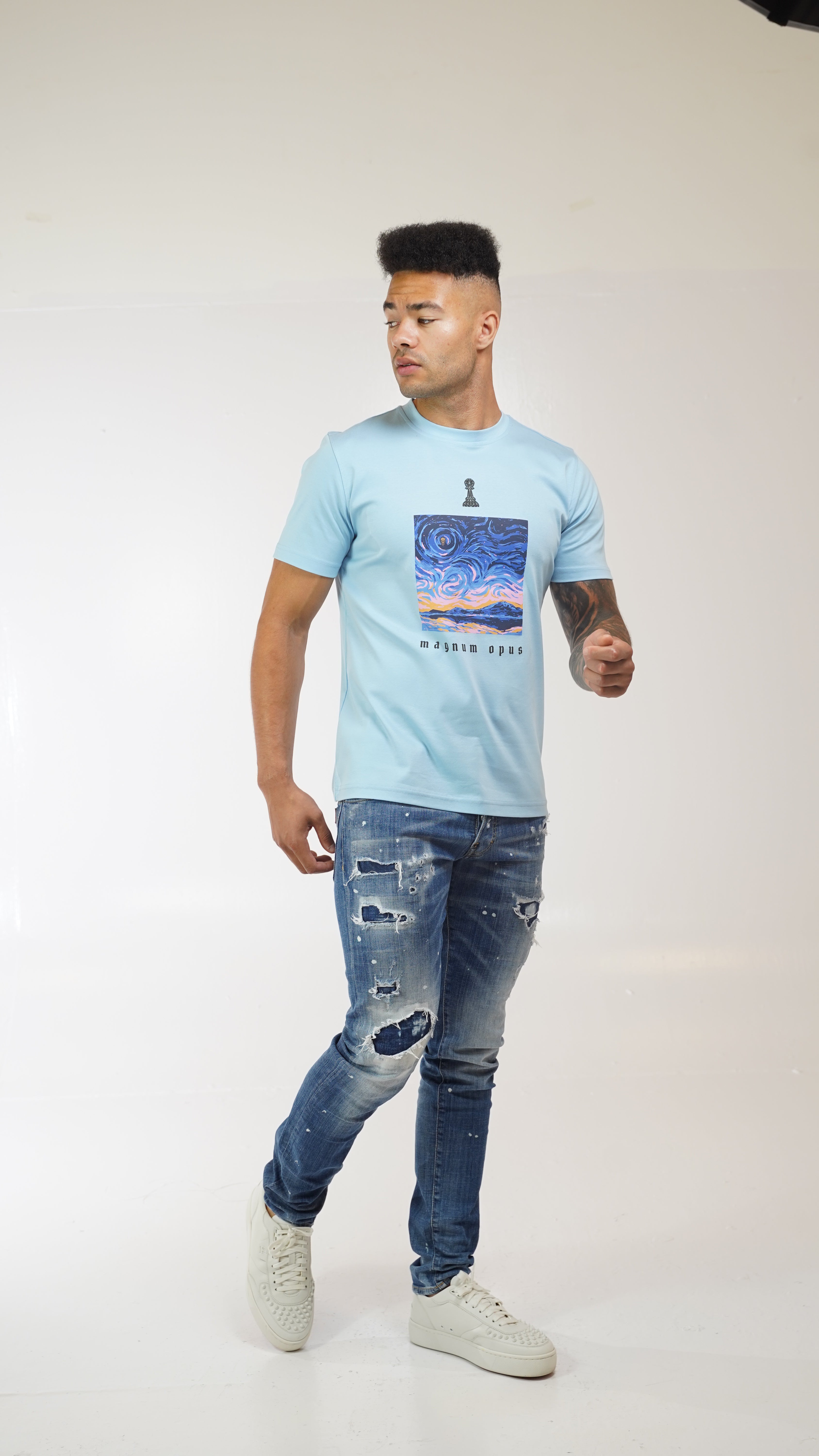 Men's Amico Magnum Opus Blue T-Shirt