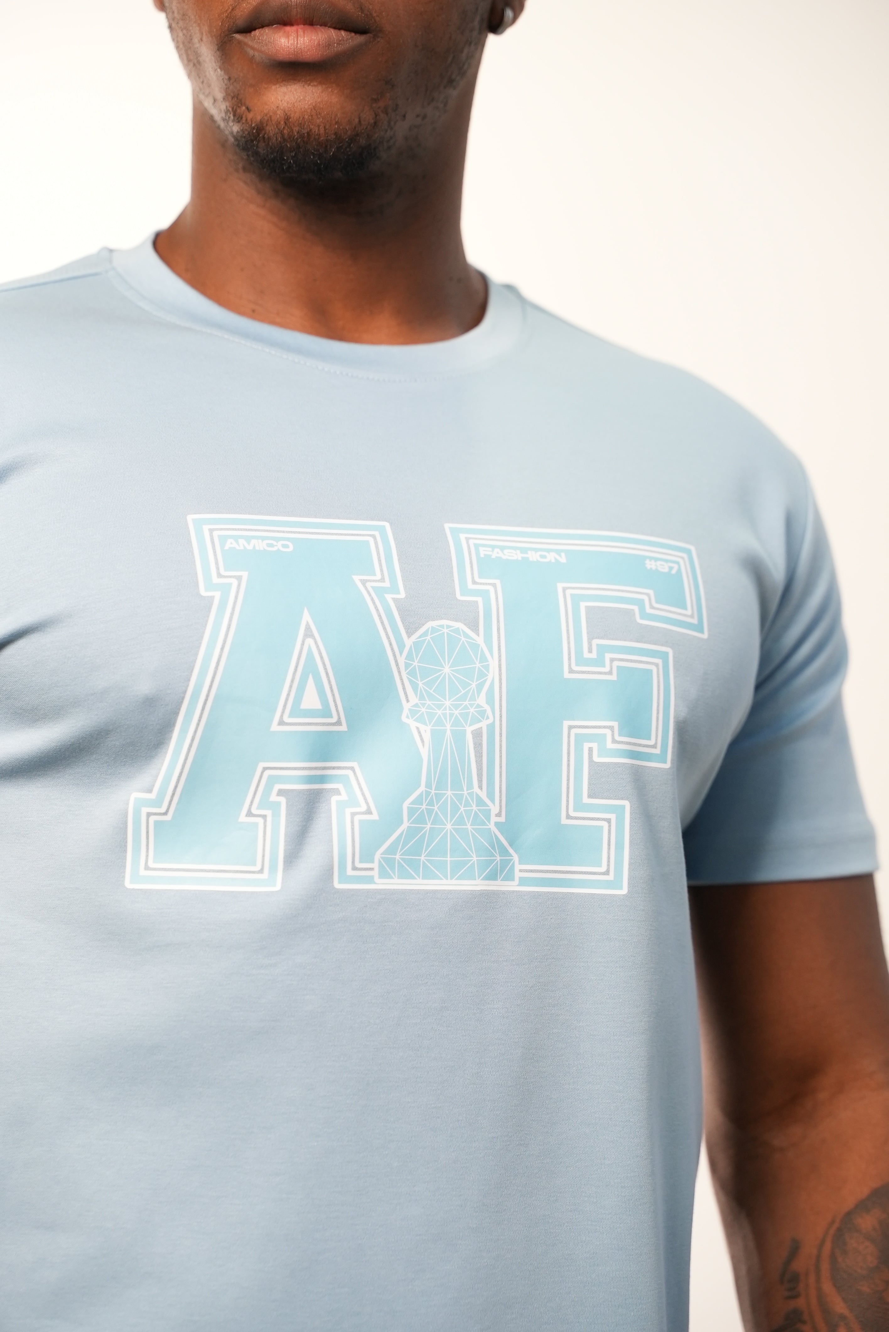 Men's Sky Blue AF T-Shirt