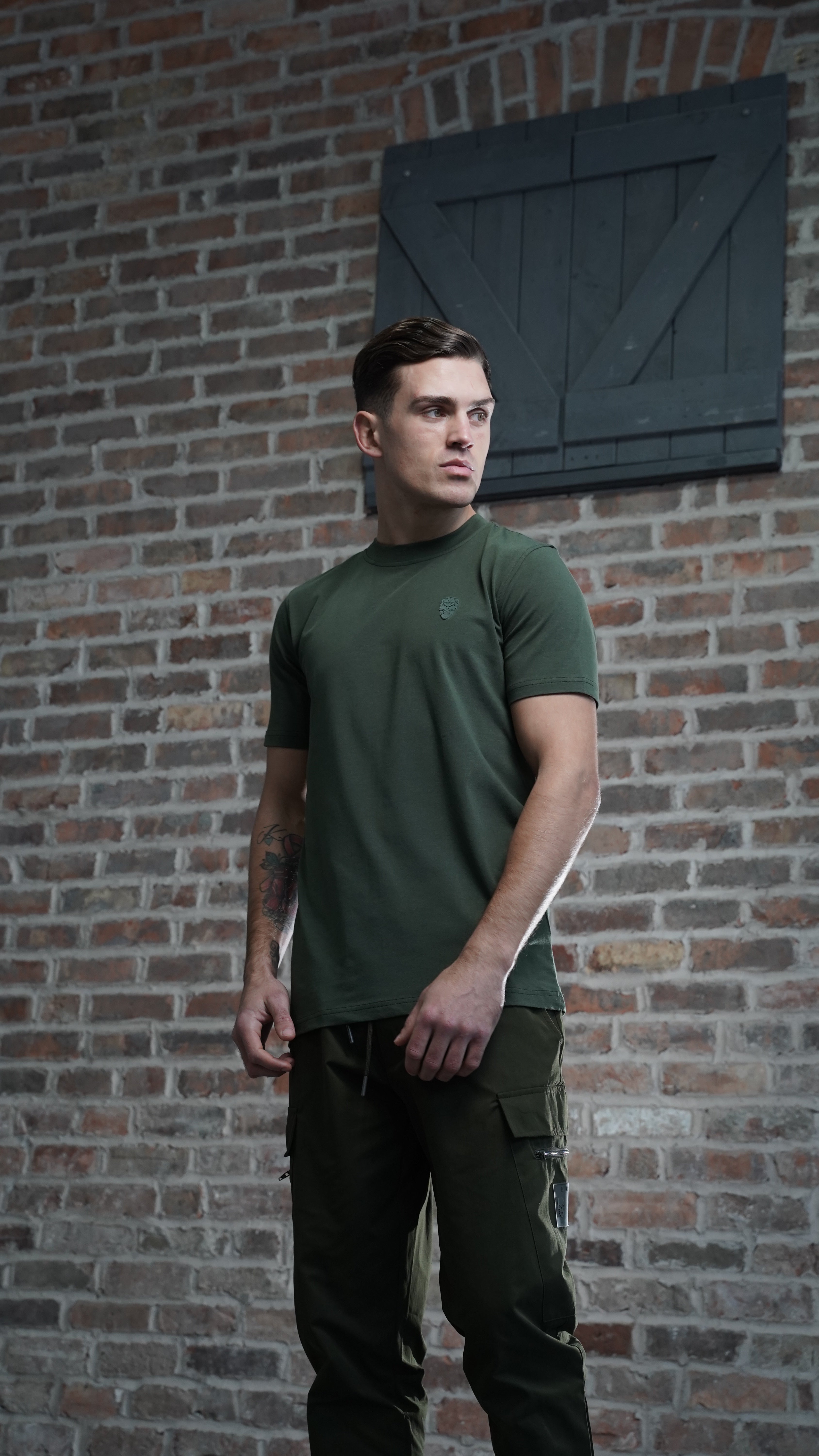 Amico Embroidery Green Tee