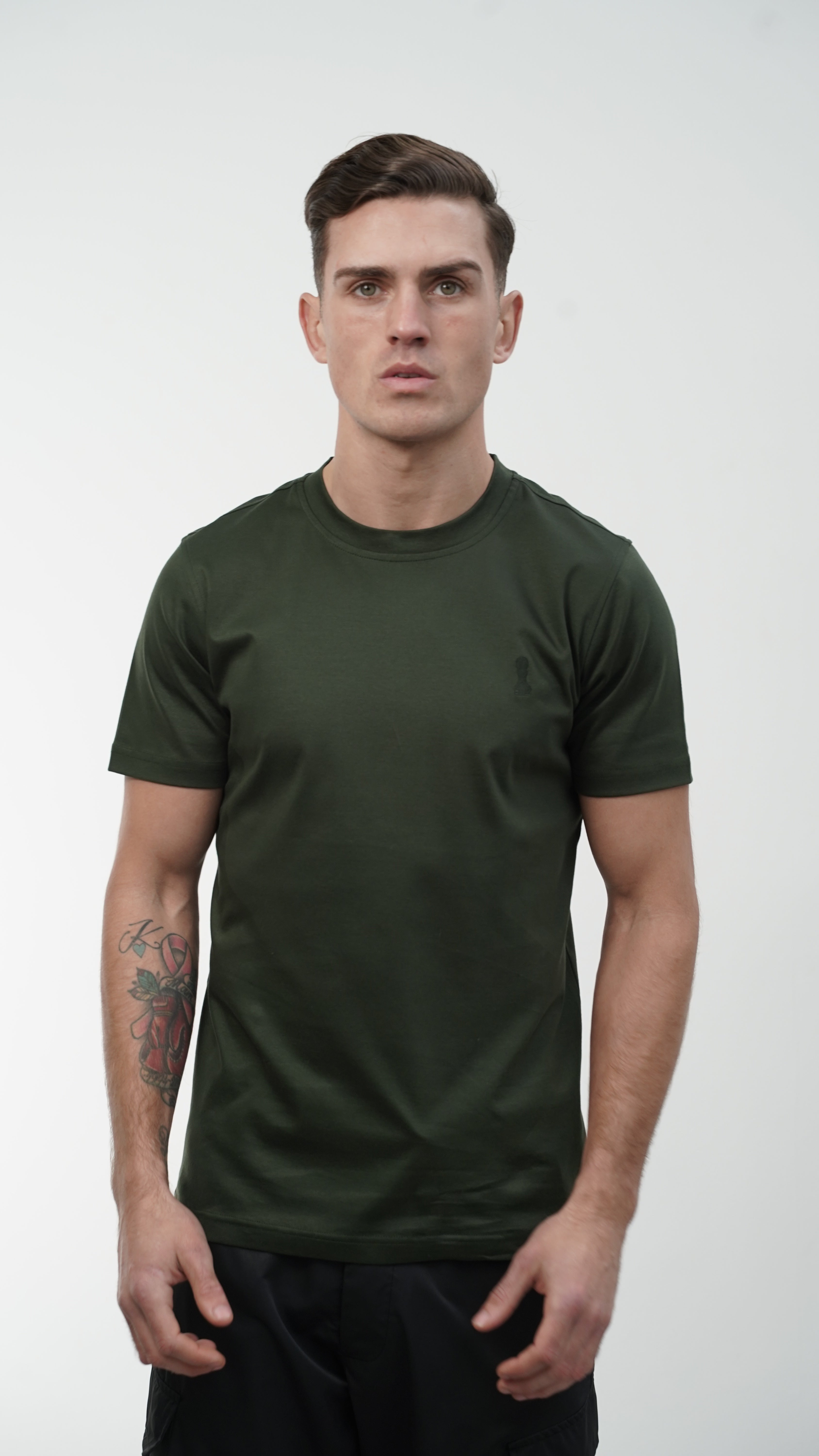 Amico Embroidery Green Tee