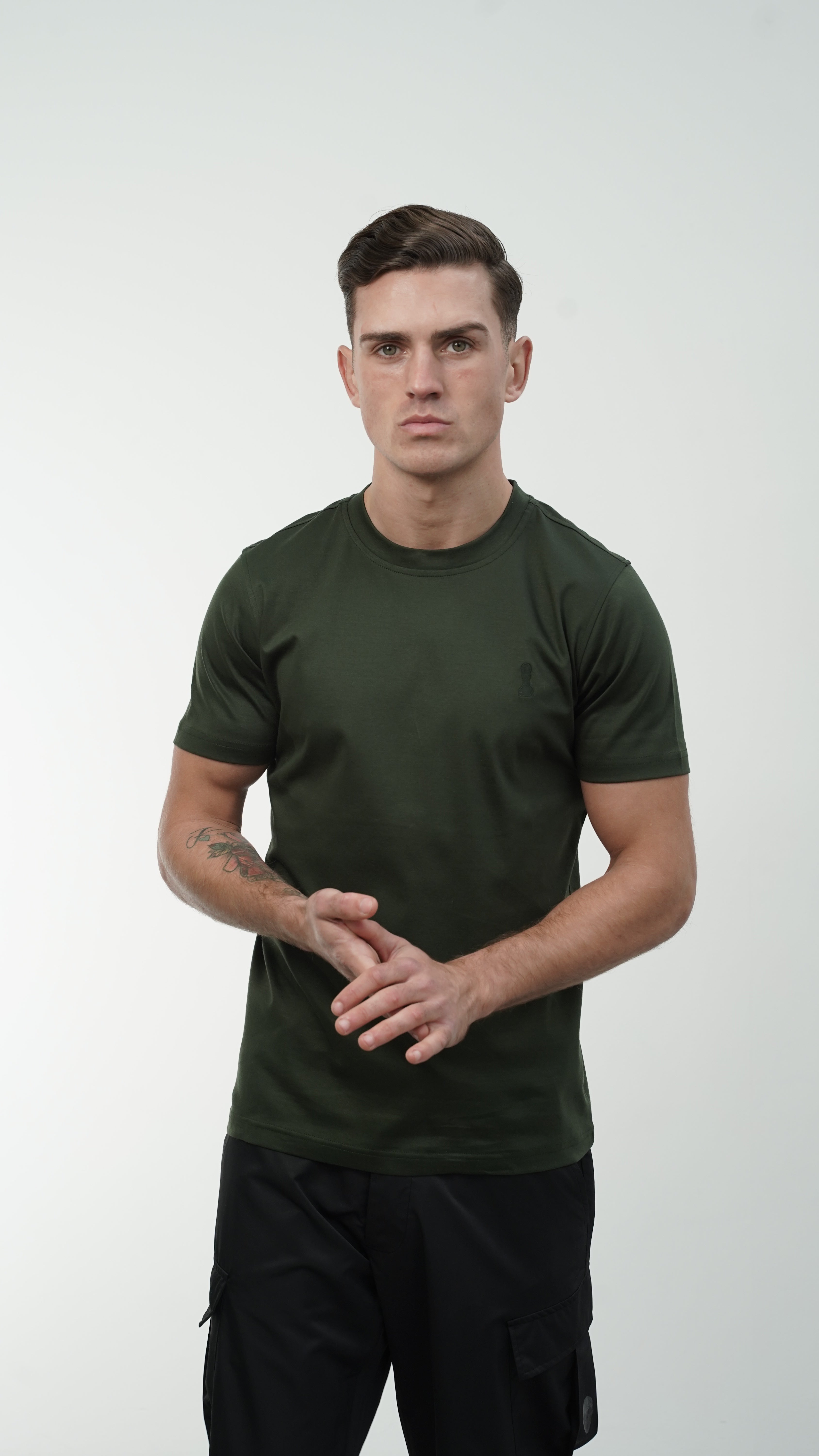 Amico Embroidery Green Tee