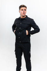 Black Cargo Jacket