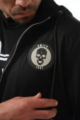BLACK SKULL BADGE JACKET