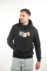 Amico Elements Hoodie Black/Black White Red