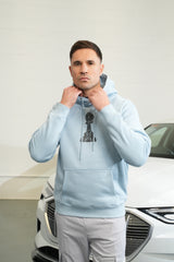 AW25 - Single Pawn Hoodie Baby Blue