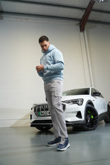 AW25 - Skull Crown Hoodie Baby Blue