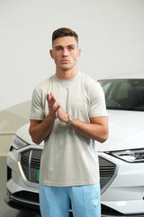 AW25 - Round Neck Rubber Icon Cream