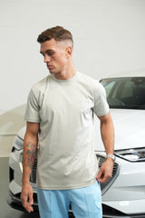 AW25 - Round Neck Rubber Icon Cream