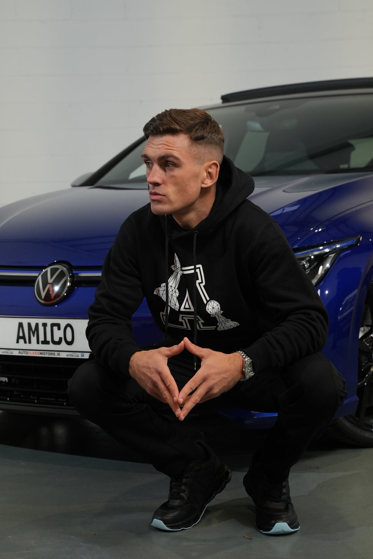 AW25 - A and Pawn Hoodie Black