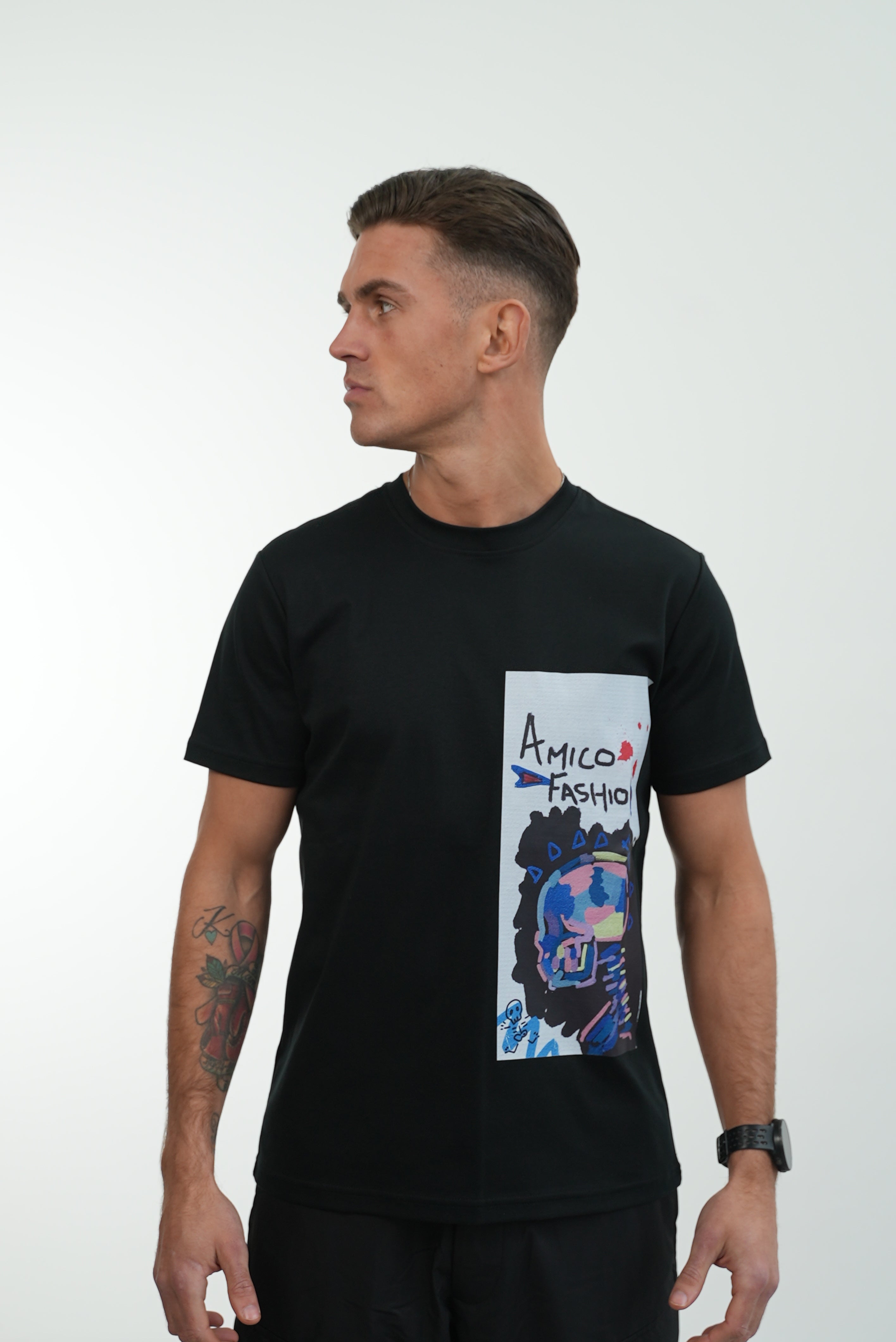 Amico Pastel Skull Tee