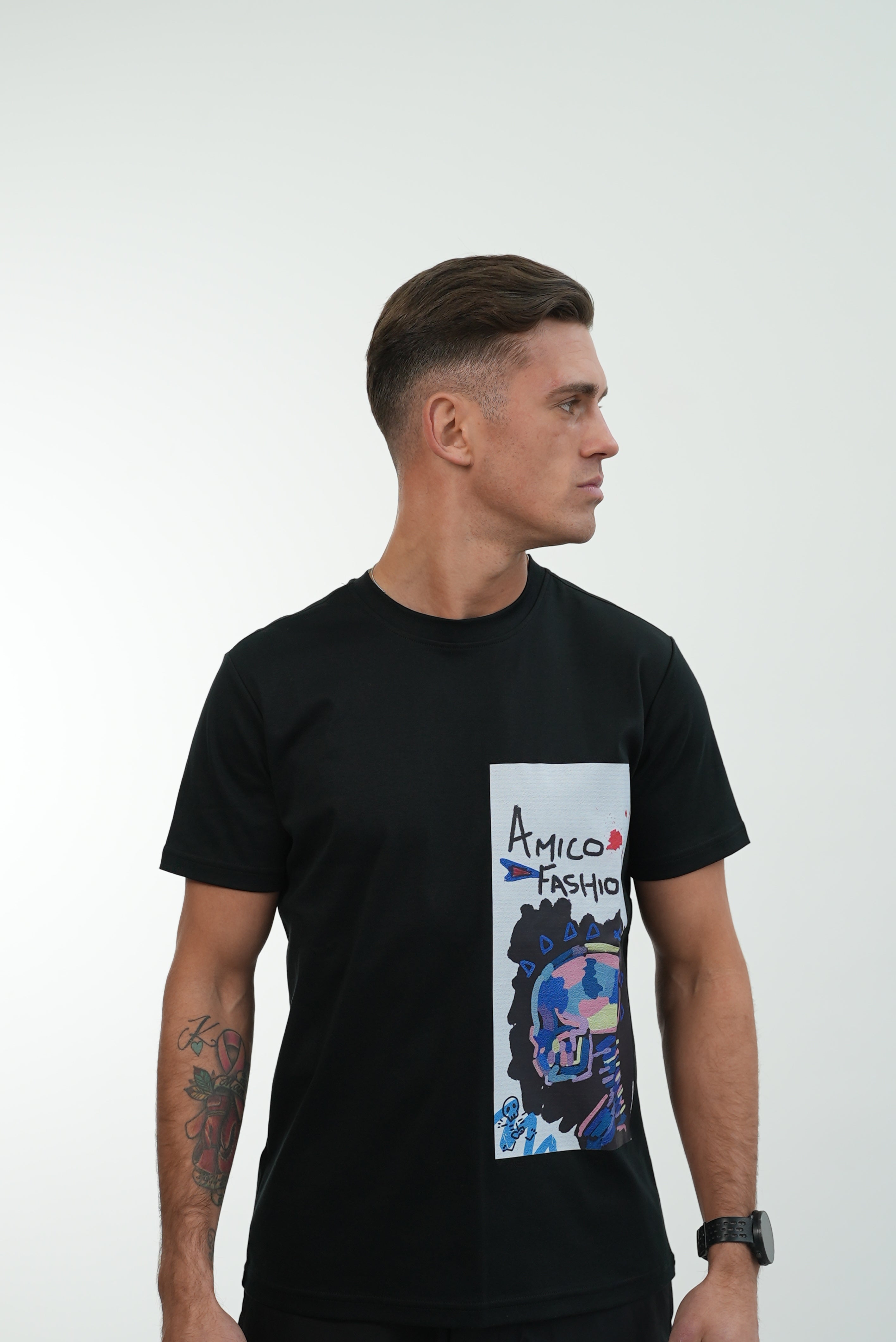 Amico Pastel Skull Tee