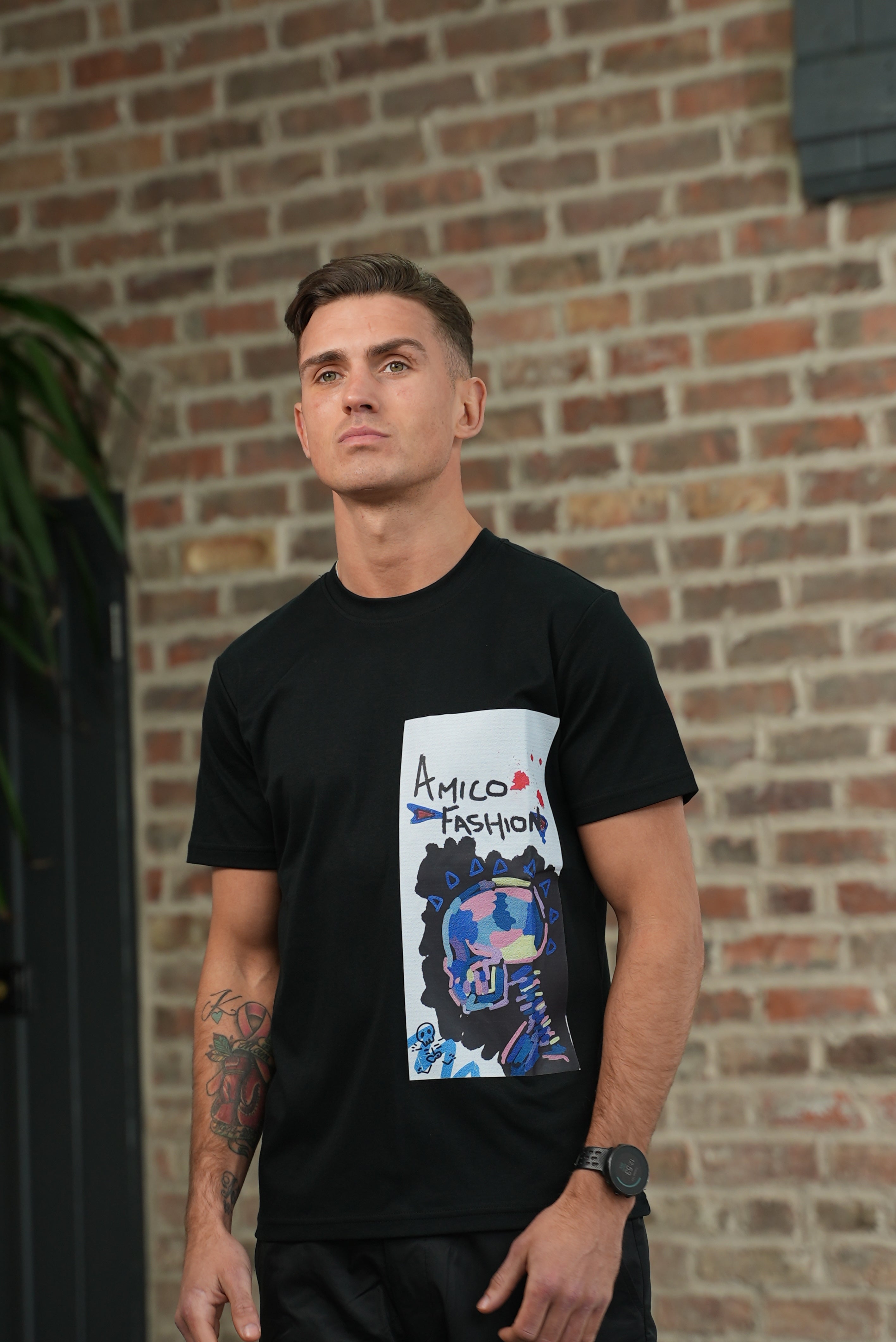 Amico Pastel Skull Tee