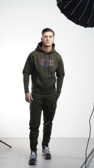 Men's Amico 6 Pawn Green Hoodie