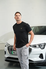 AW25 - Round Neck Rubber Icon Black