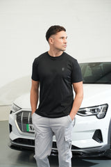 AW25 - Round Neck Rubber Icon Black