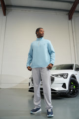 AW25 - QTR Zip Baby Blue