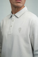 AW25 - Long Sleeve 3 Button Grey