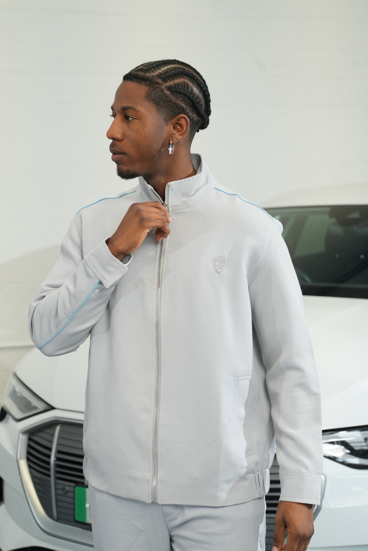 AW25 - Tracksuit Top Grey Zip