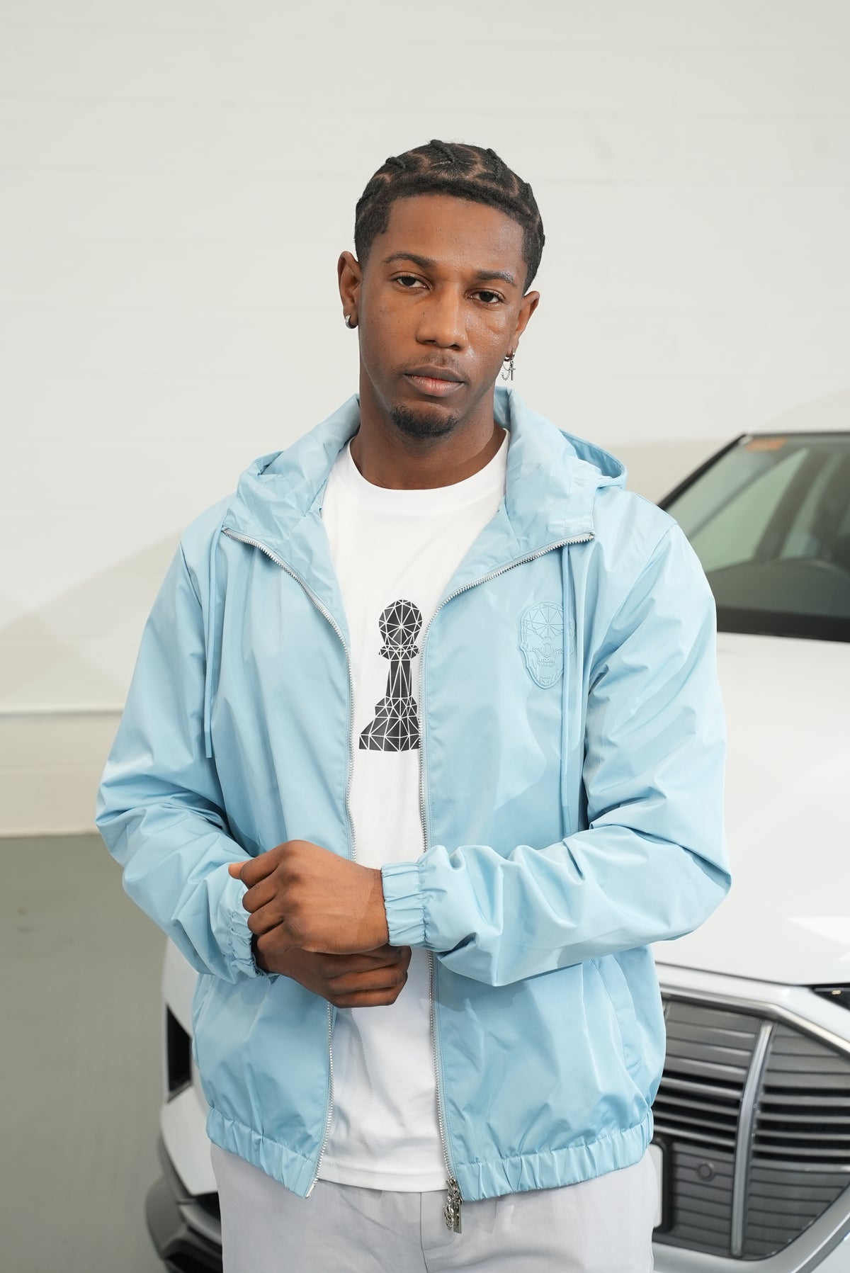 AW25 - Raincoat Rubber icon Baby Blue