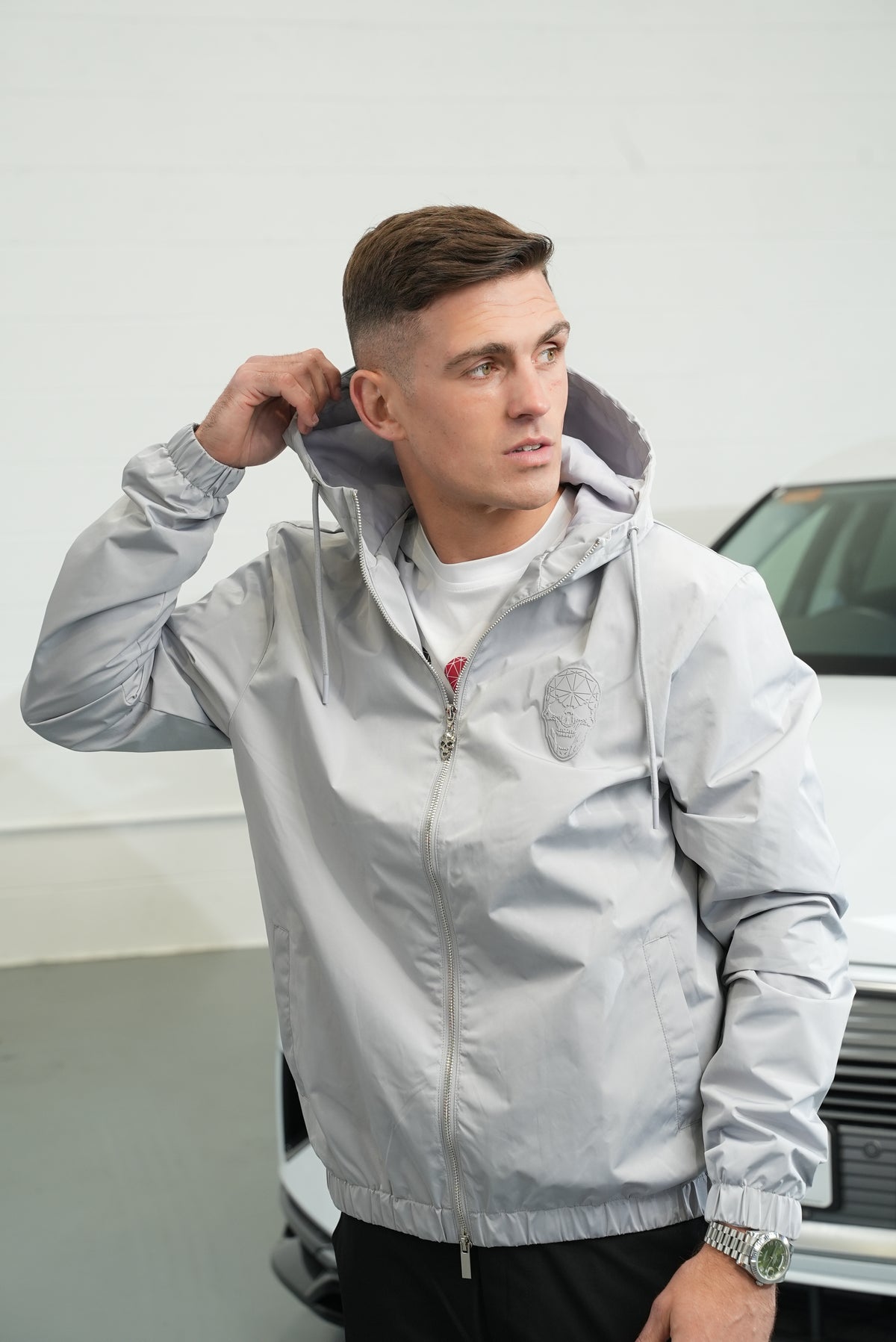 AW25 - Raincoat Rubber icon Grey