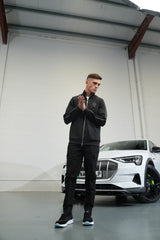 AW25 - Tracksuit Top Black Zip