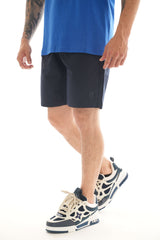 Men's Amico Navy Blue Skull Shorts