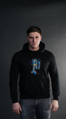 Men's Black Skull Hoodie