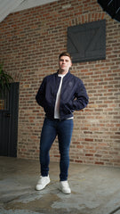 Men's Amico Navy Bomber Jacket