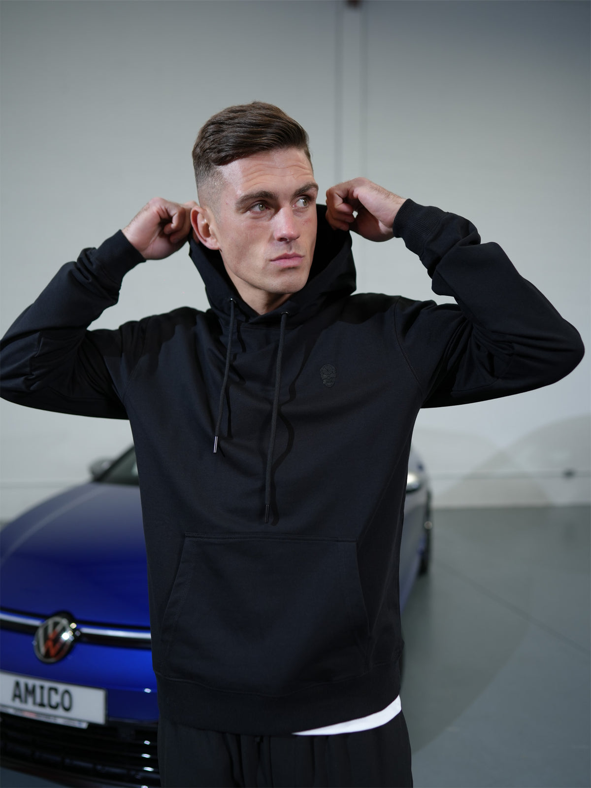 AW25 - Hoodie Rubber Icon Black