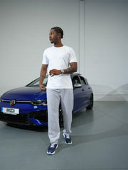 AW25 - Round Neck Rubber Icon White