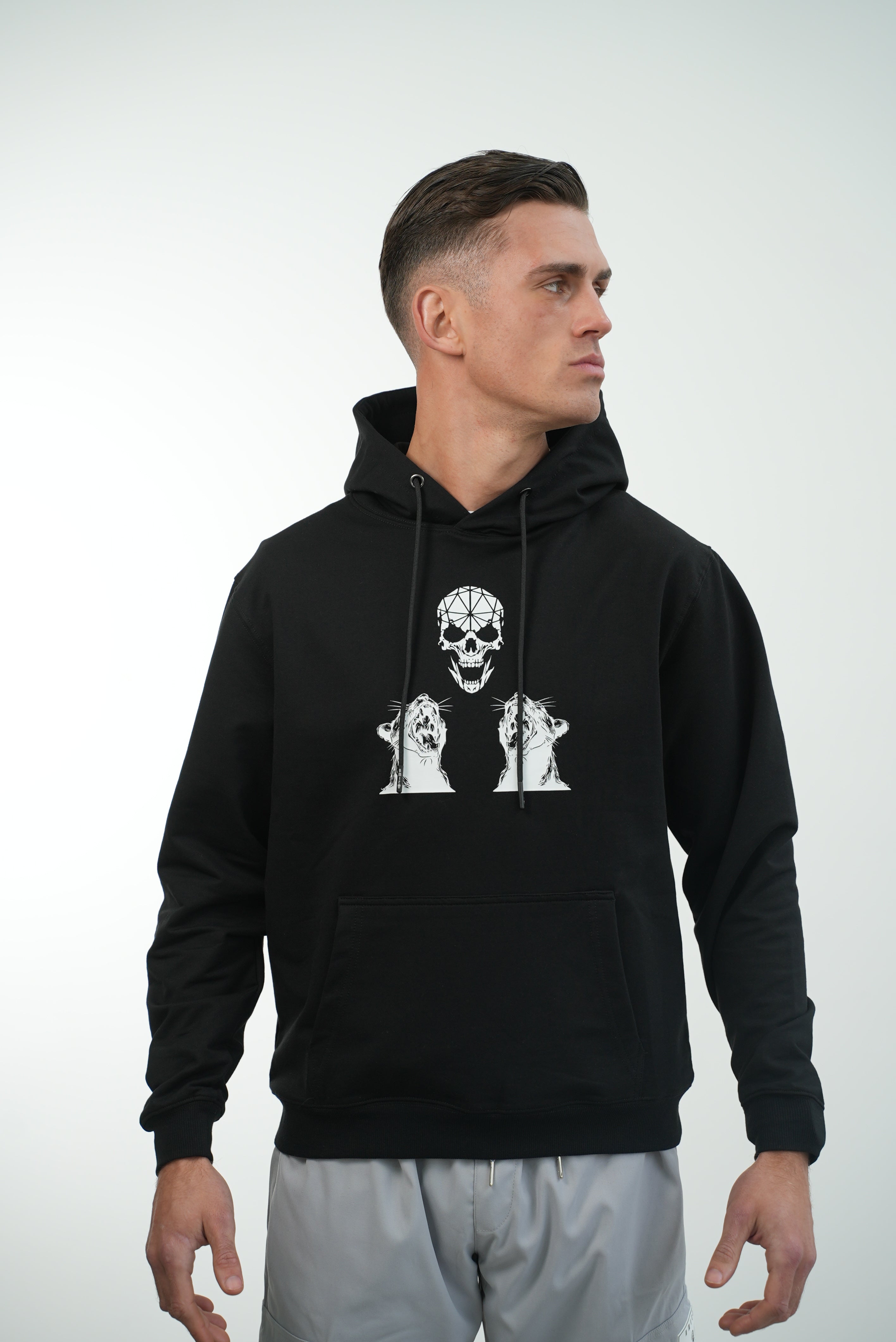 Men's Skull Panther Hoodie