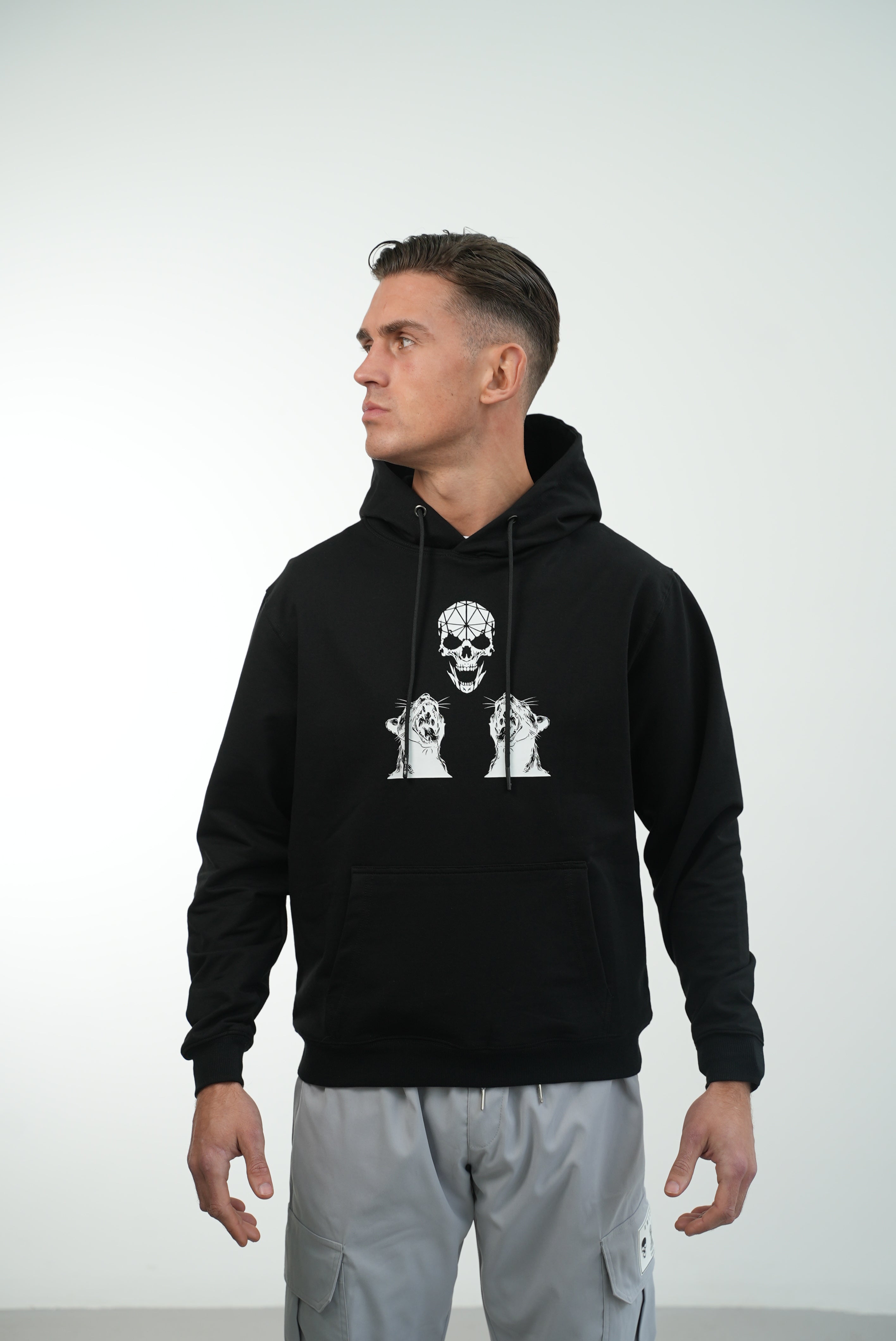 Men's Skull Panther Hoodie