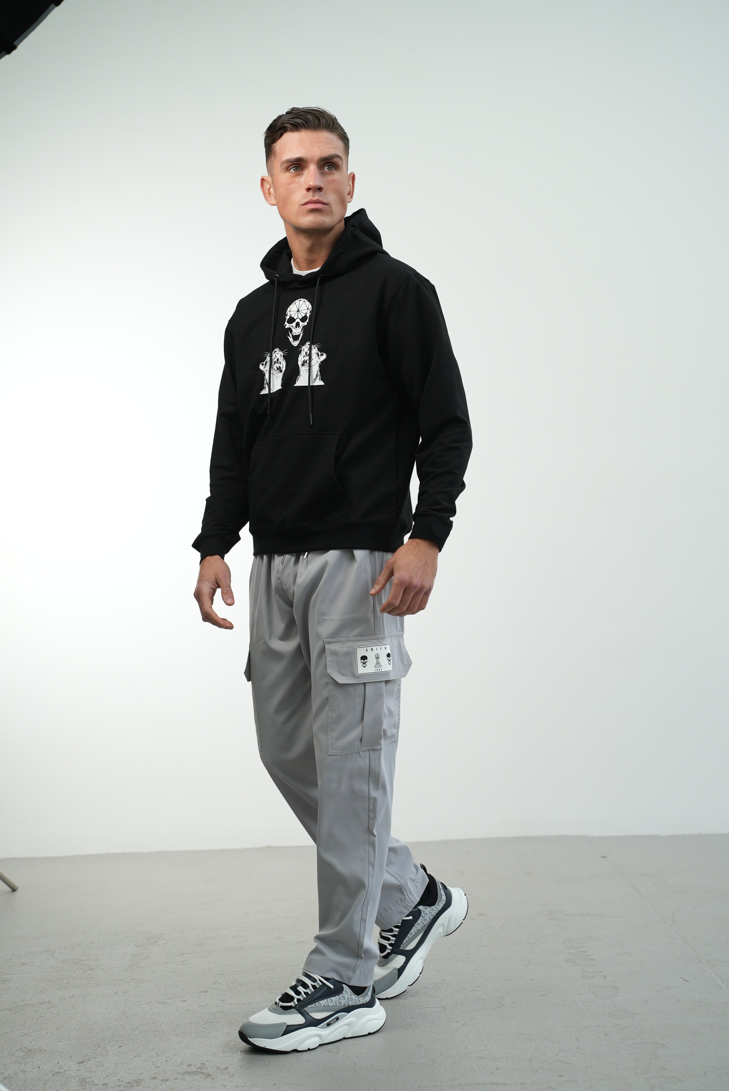 Men's Skull Panther Hoodie