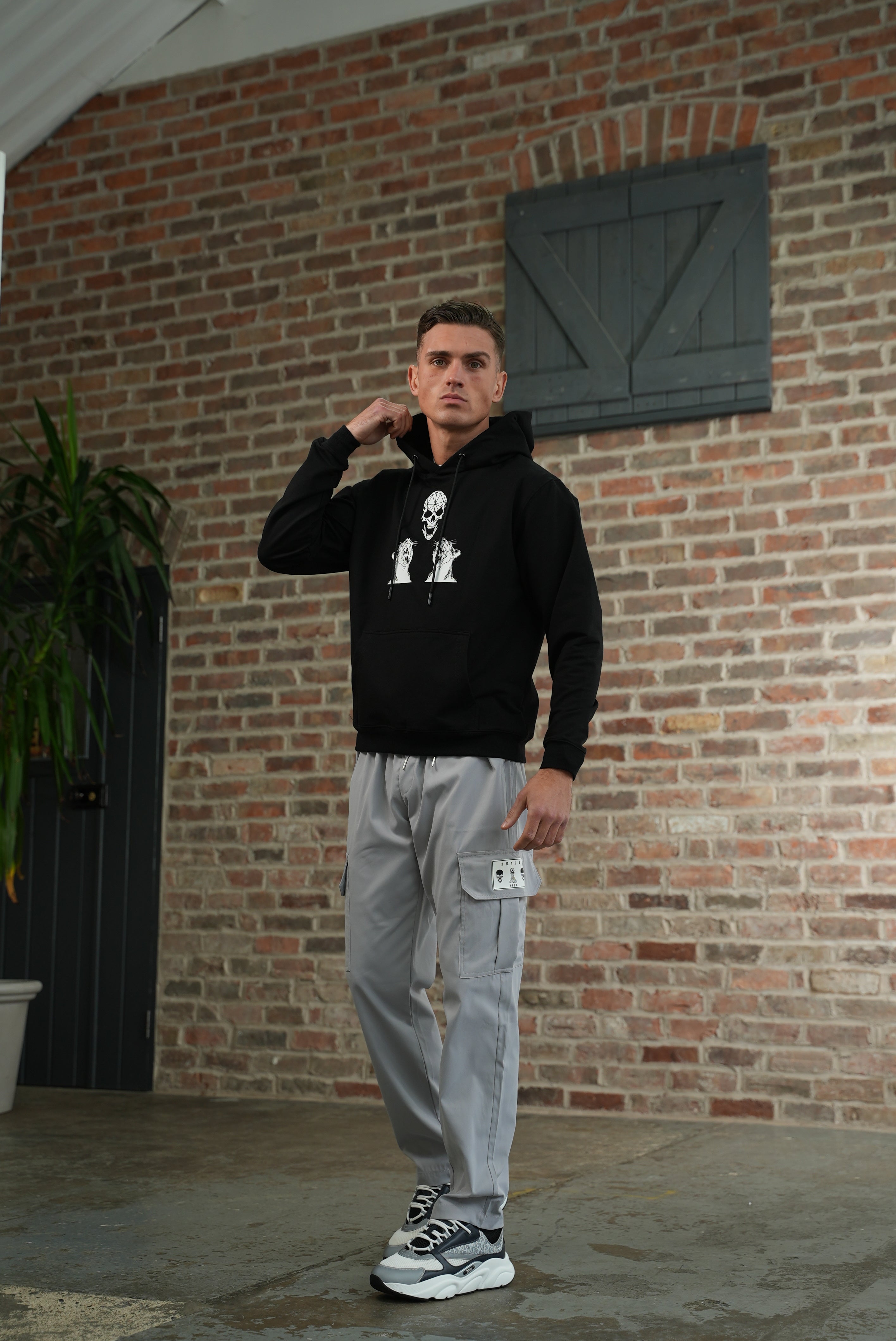 Men's Skull Panther Hoodie