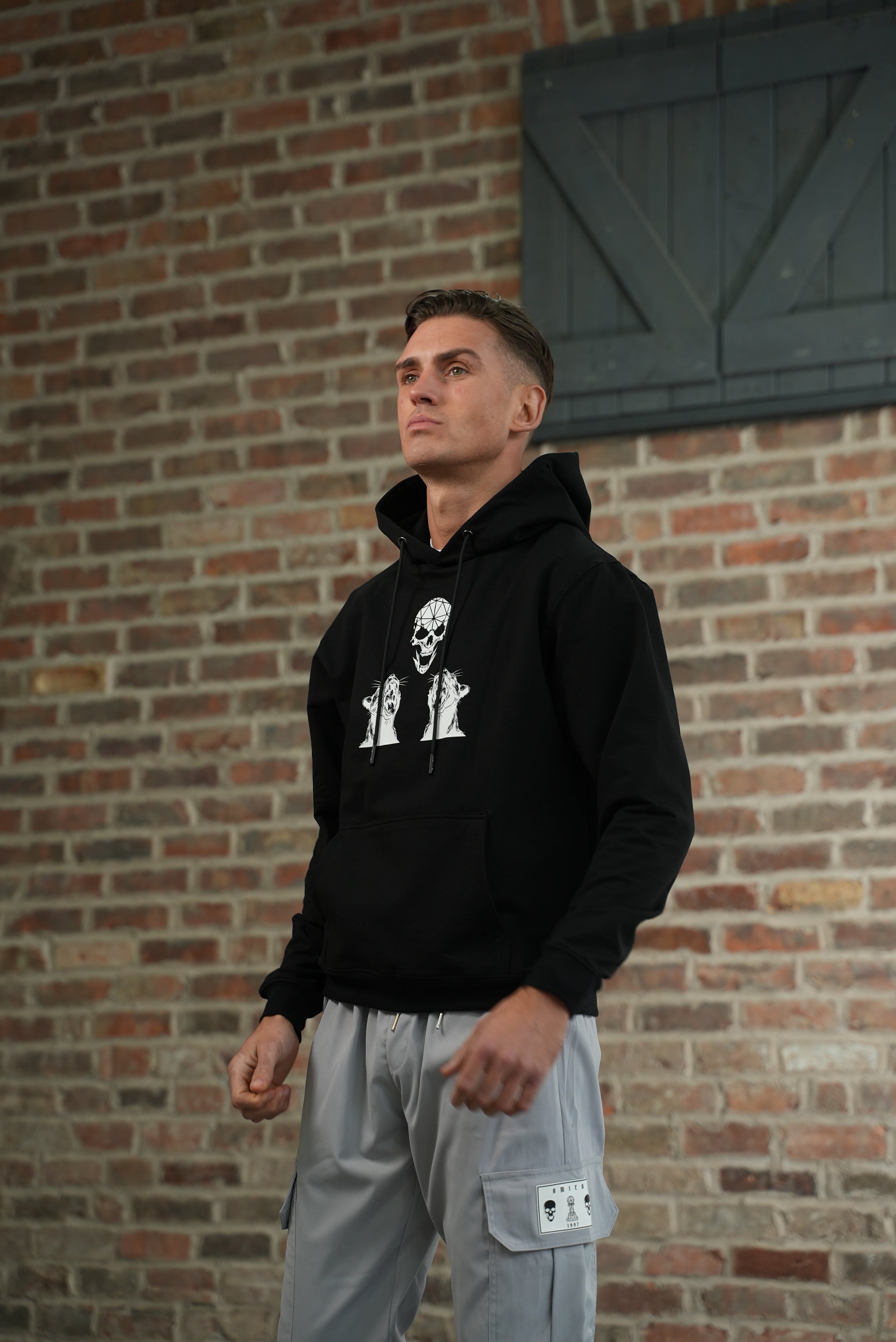 Men's Skull Panther Hoodie