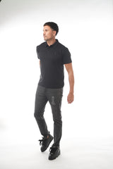 Black Pawn Embrodiery Polo