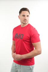 Amico Red Print Tee