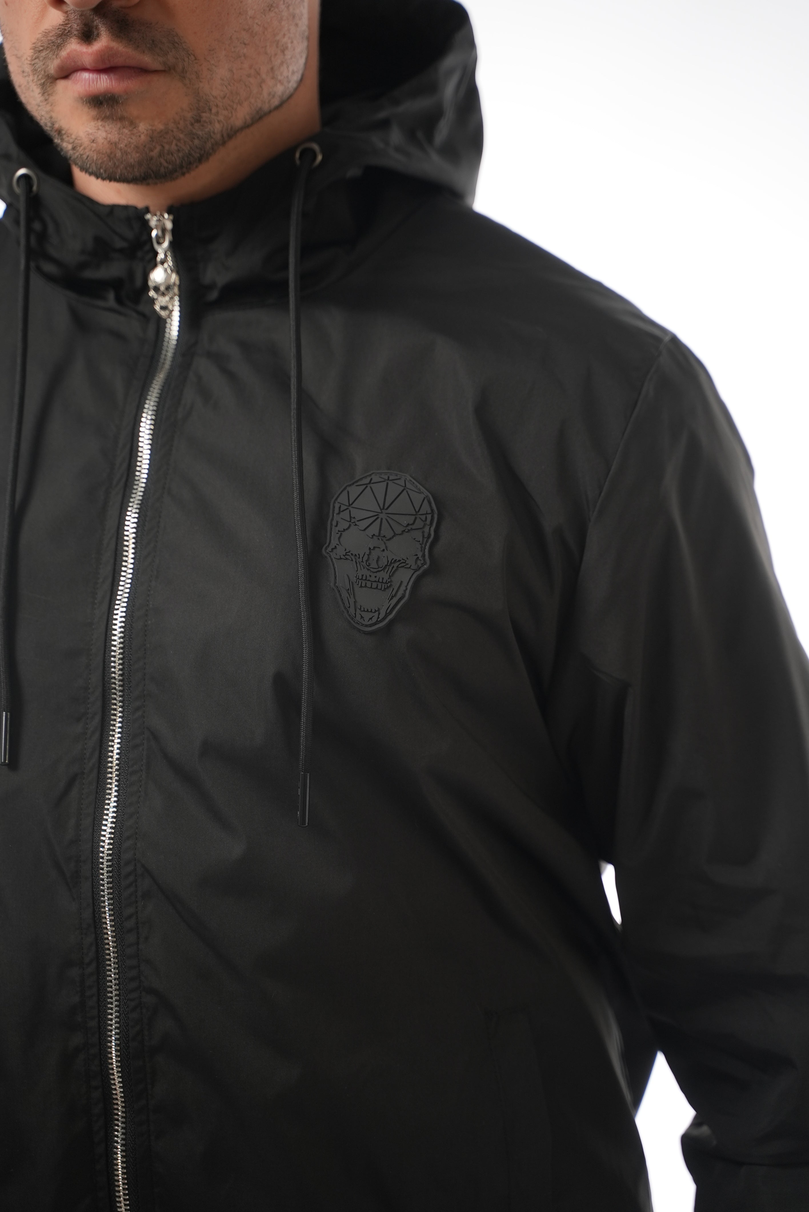 Skull Badge Black Jacket