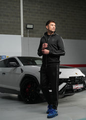 Black Skull Badge Pants