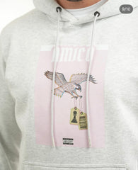 Men's Amico Eagle Grey Hoodieu