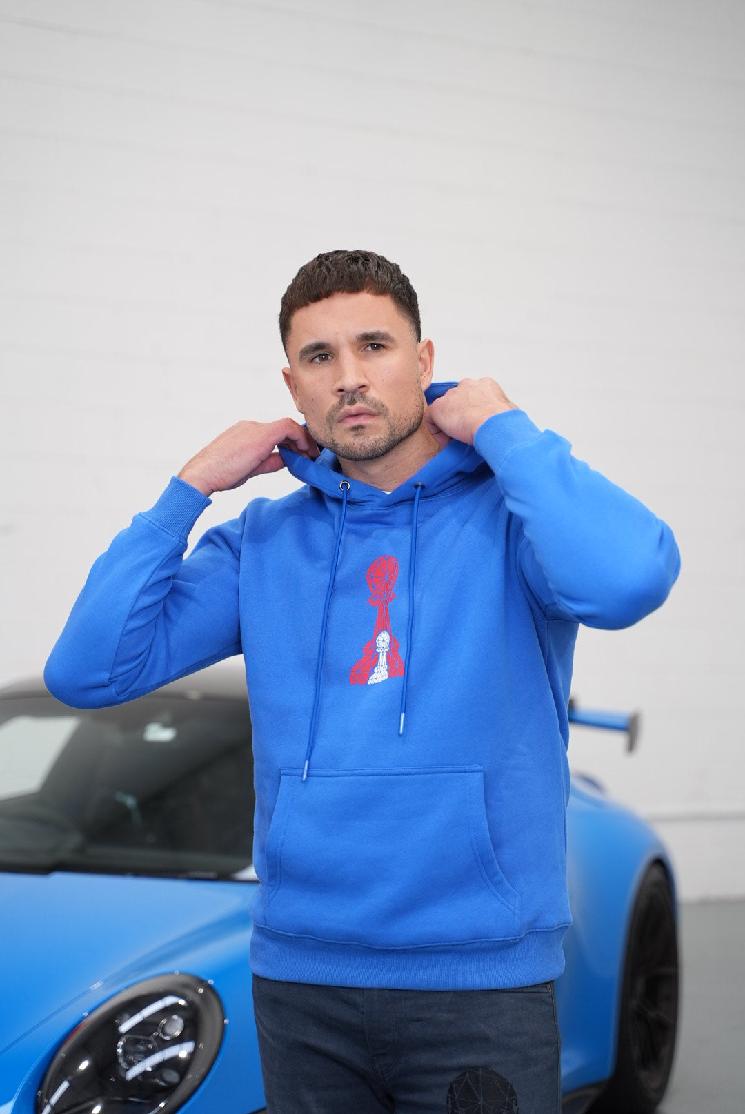 - Pawn within Pawn Hoodie Blue

- 1 Red 1 White Pawn