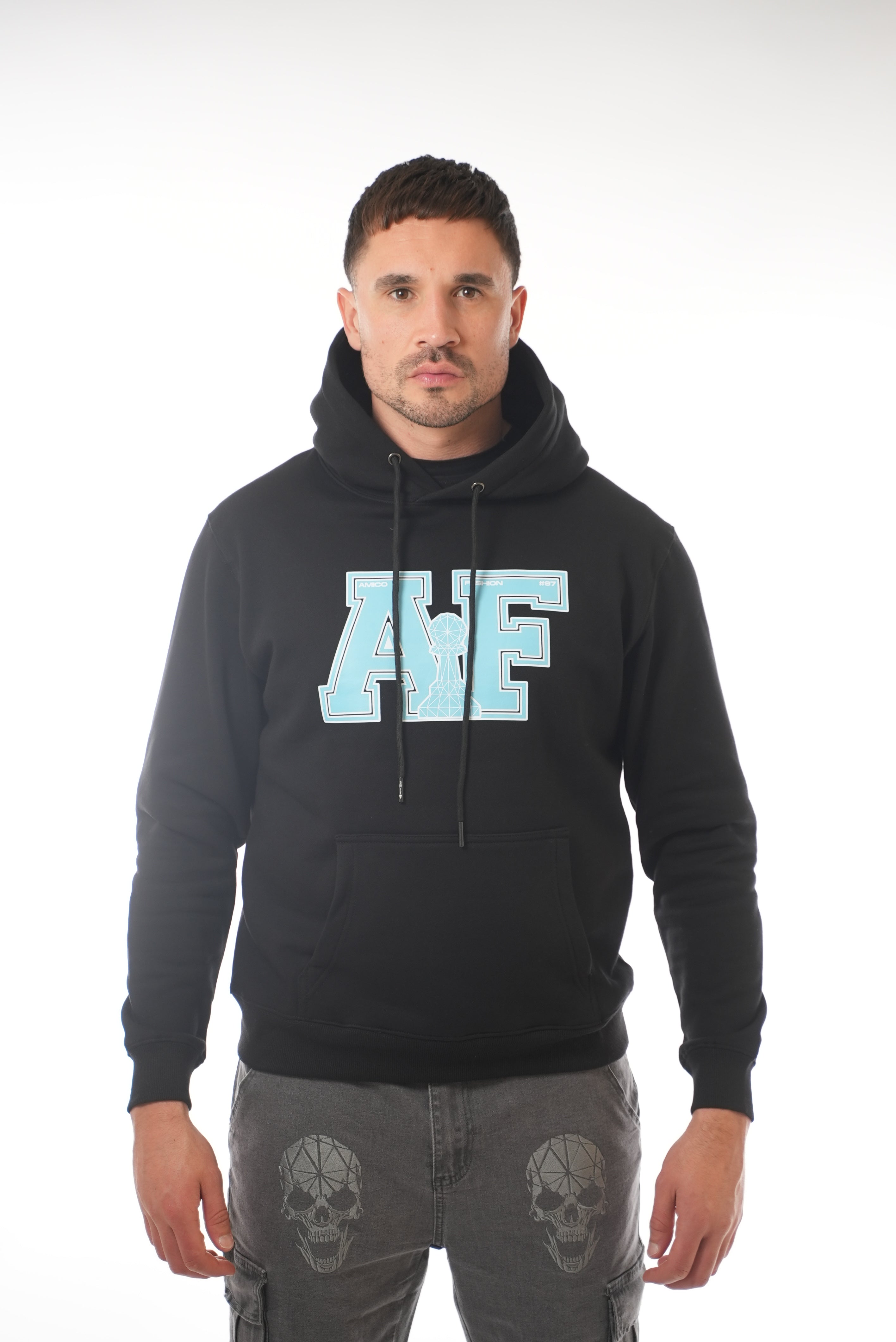 A”PAWN”F BLACK HOODIE
