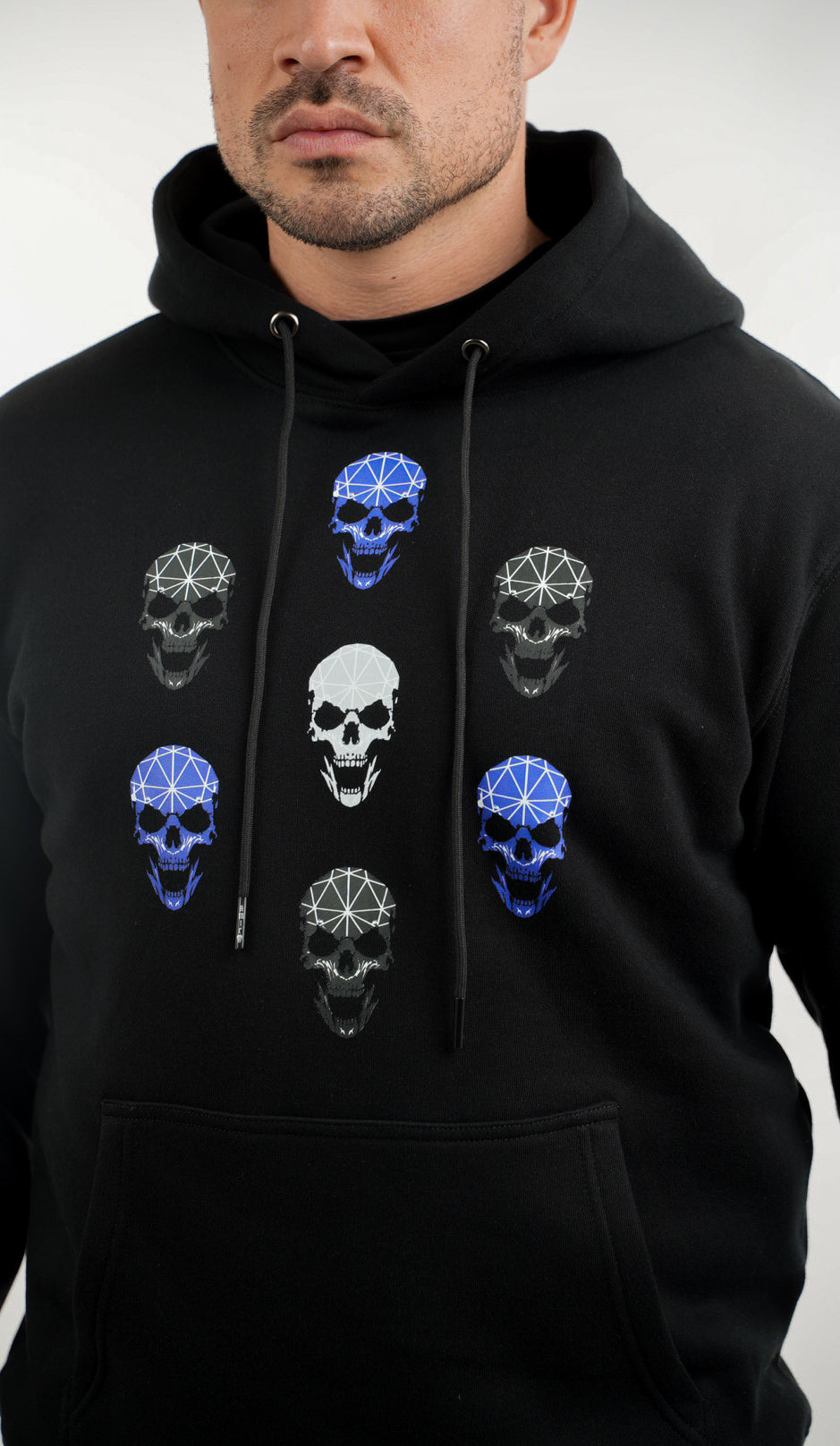 Amico Seven Skull Hoodie